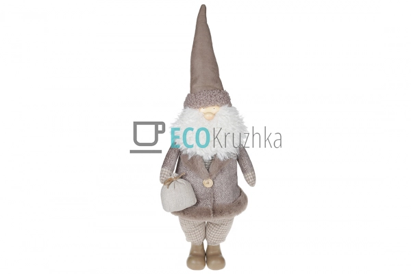 Декоративна фігура Санта 59 см бежевий (831-304) Декоративна фігура Санта 59 см бежевий (831-304)