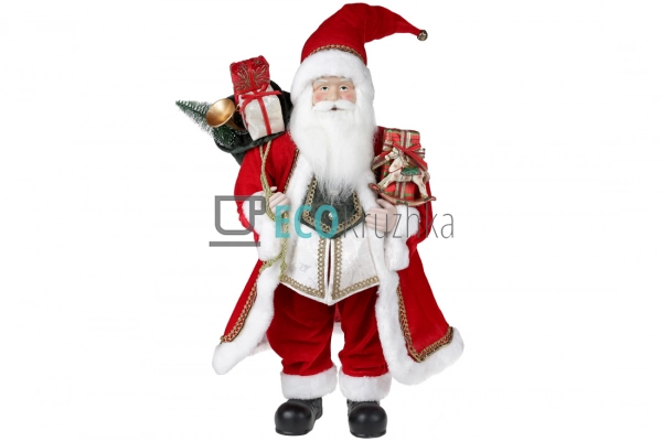 Новорічна фігура Санта 60 см червоний (845-209) Новорічна фігура Санта 60 см червоний (845-209)