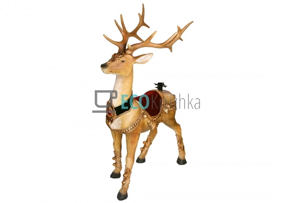 Підставка під ялинку Олень 70×40×125 см коричневий (837- ... Підставка під ялинку Олень 70×40×125 см коричневий (837- ...