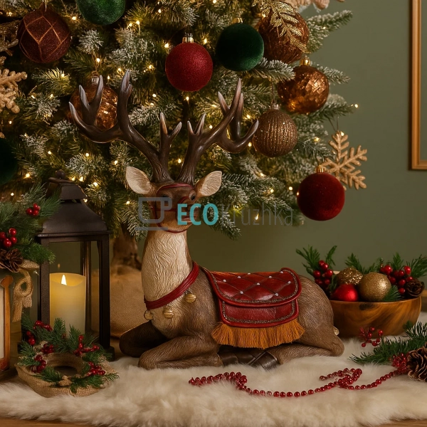 Декоративна фігура Олень 38 см (197-714) Декоративна фігура Олень 38 см (197-714)