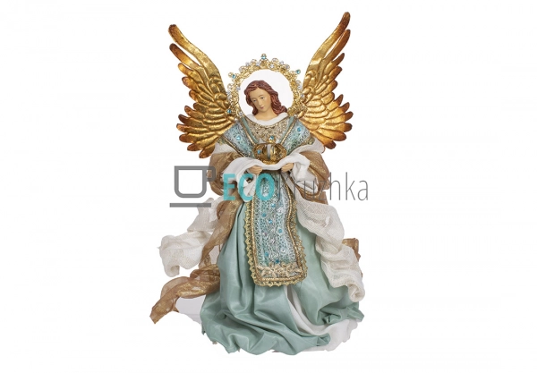 Декоративна фігура Різдвяний янгол 27 х 18 х 46 см (428- ...