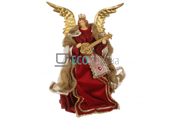 Декоративна фігура Різдвяний янгол 22 х 16 х 30 см (428- ...