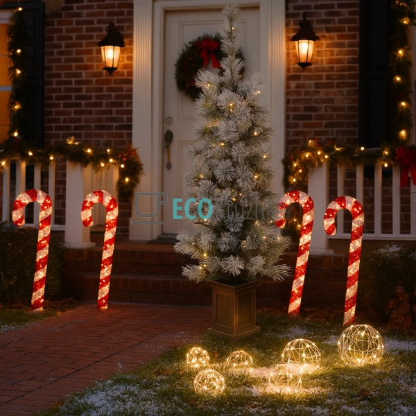 Штучна ялинка "Белла" 120 см, 90 гілок, 50 LED вогнів, т ...