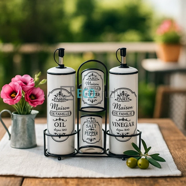 Набір для спецій 5-ти предмений Maestro MR-20030-04S Набір для спецій 5-ти предмений Maestro MR-20030-04S