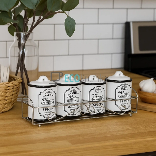 Набір для спецій 5-ти предмений Maestro MR-20030-04СS Набір для спецій 5-ти предмений Maestro MR-20030-04СS