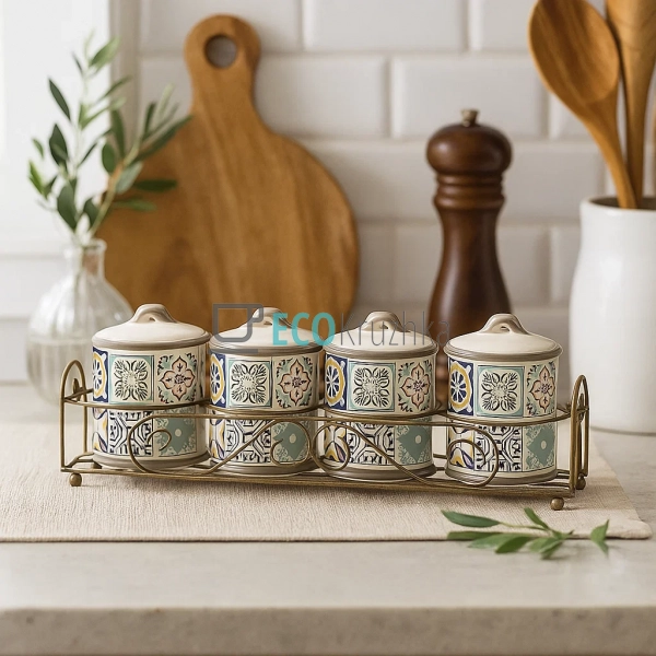 Набір для спецій 5-ти предметний "Holiday in Porto" Maes ... Набір для спецій 5-ти предметний "Holiday in Porto" Maes ...