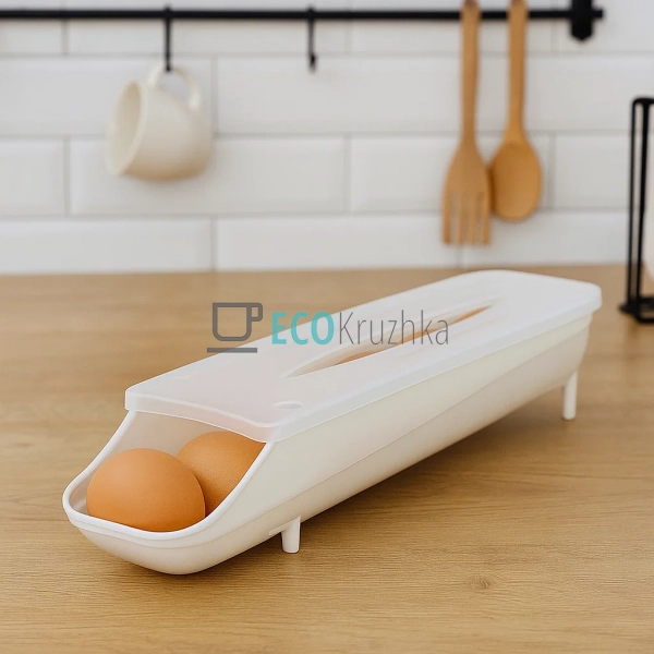 Органайзер для яєць Білий (DP-30) Органайзер для яєць Білий (DP-30)