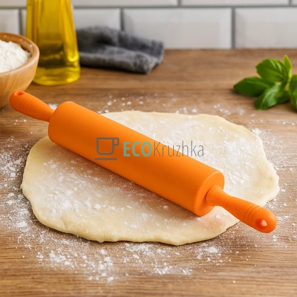 Силіконова качалка 31см (міні) Оранжевий EK13475 Силіконова качалка 31см (міні) Оранжевий EK13475