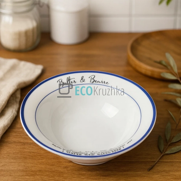 Тарілка супова порцелянова France 16.5 см (7777-4) Тарілка супова порцелянова France 16.5 см (7777-4)