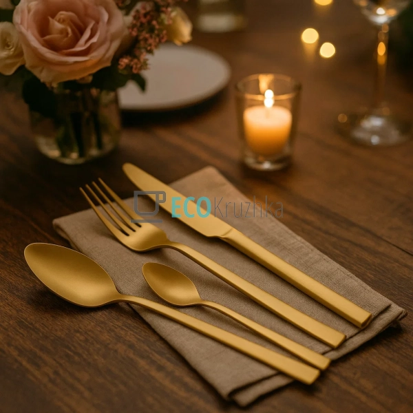 Набір столових приборів Ardesto Black Mars Favola 4 пр., ... Набір столових приборів Ardesto Black Mars Favola 4 пр., ...