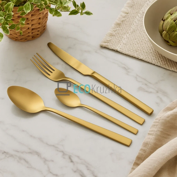 Набір столових приборів Ardesto Black Mars Favola 4 пр., ... Набір столових приборів Ardesto Black Mars Favola 4 пр., ...