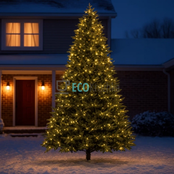 Штучна ялинка "Аврора" 335 см, 7214 гілок, 850 LED вогнів, тепле біле світло, розкішна новорічна ялинка преміум класу 840-213 Штучна ялинка "Аврора" 335 см, 7214 гілок, 850 LED вогнів, тепле біле світло, розкішна новорічна ялинка преміум класу 840-213