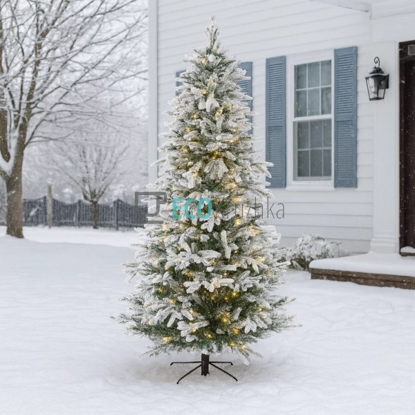 Штучна ялинка "Лібера" 228 см, 2050 гілок, 500 LED вогнів, тепле біле світло, пишна новорічна ялинка 840-240 Штучна ялинка "Лібера" 228 см, 2050 гілок, 500 LED вогнів, тепле біле світло, пишна новорічна ялинка 840-240