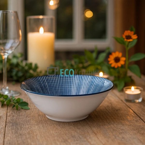 Тарілка супова керамічна Космо 17.5 см EK СLW-5 Тарілка супова керамічна Космо 17.5 см EK СLW-5