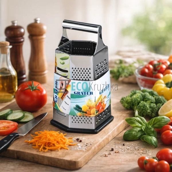 Тертка універсальна 6в1 Шестистороння Frico FRU-278