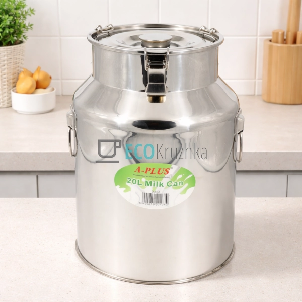 Бідон 20 л для молока й рідин APL2213