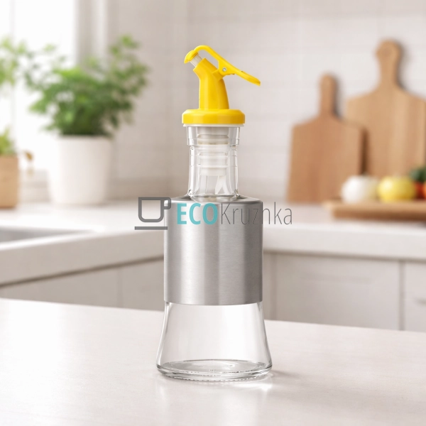 Диспенсер для Олії із нержавіючим покриттям Жовтий 200 м ...