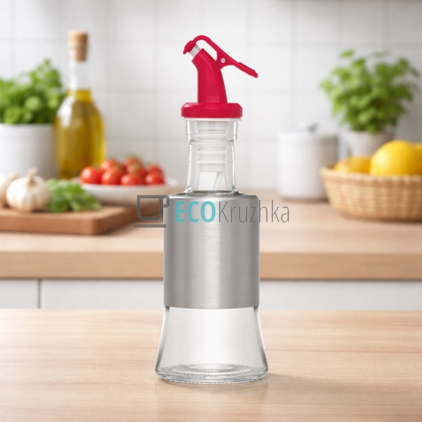 Диспенсер для Олії із нержавіючим покриттям Червоний 200 ...