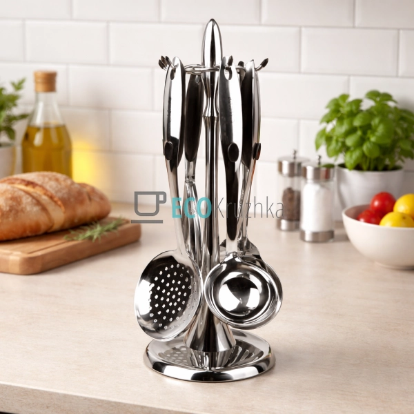 Кухонний набір професійний нержавіючий Maesrto MR-1546 Кухонний набір професійний нержавіючий Maesrto MR-1546