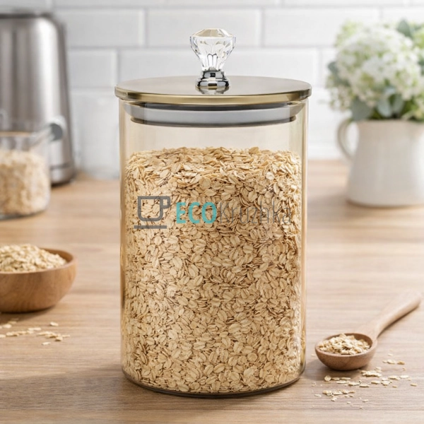 Ємність для сипких продуктів 950 мл Бурштин (777-12)