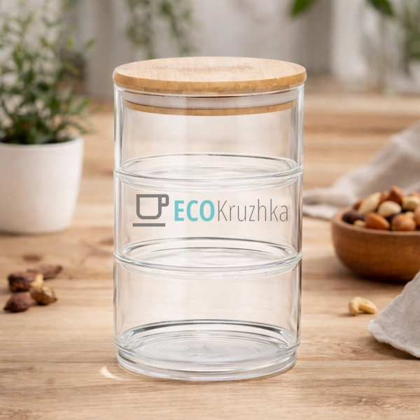 Набір ємностей для зберігання Ardesto Midori, 3*400 мл,  ...