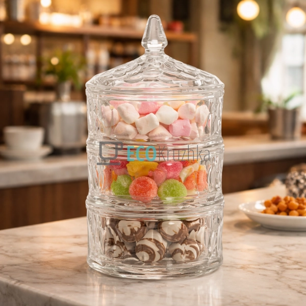 Набір ємностей Тріо 3х300мл EK102-009