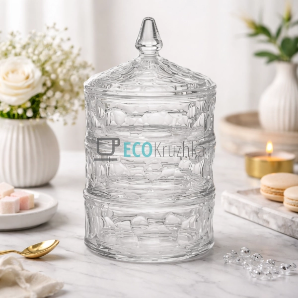 Набір ємностей Тріо 3х300мл EK102-009