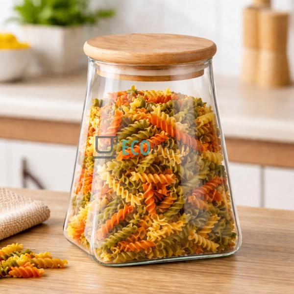 Банка для зберігання Ardesto Fresh, конус, 740 мл, скло, ...