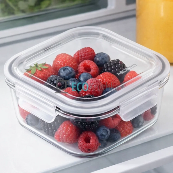 Контейнер для зберігання Ardesto Gemini 300 мл, квадратн ...