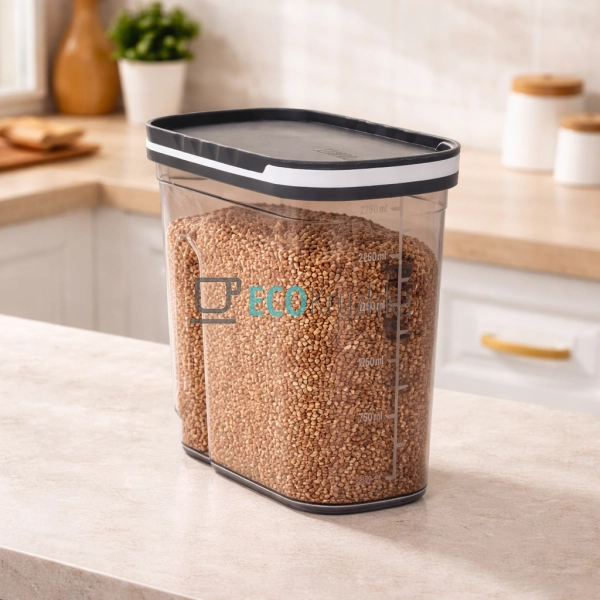 Ємність для сипких Poli Слайдер герметична 3 л FOLY LIFE ...