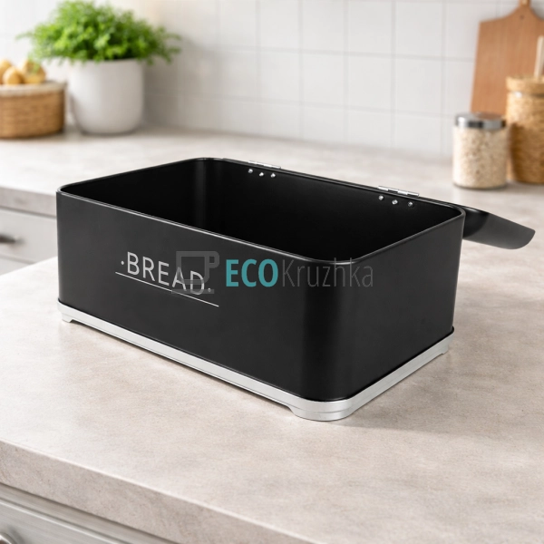 Хлібниця Bread Maestro (345х250х165) Чорна MR-1677-AR-bl