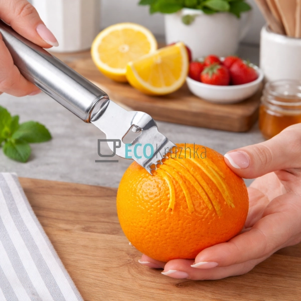 Ніж для чистки лимона, цедри FRU-344