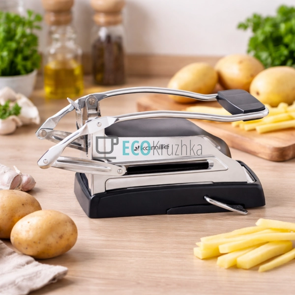 Машинка для нарізки картоплі фрі соломками зі змінними н ...
