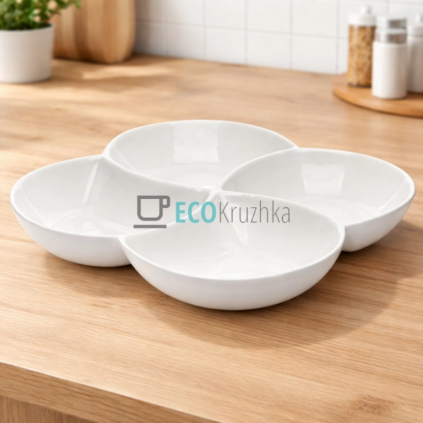 Менажниця фарфор Віяло 12 (30.5см) MC4173-12