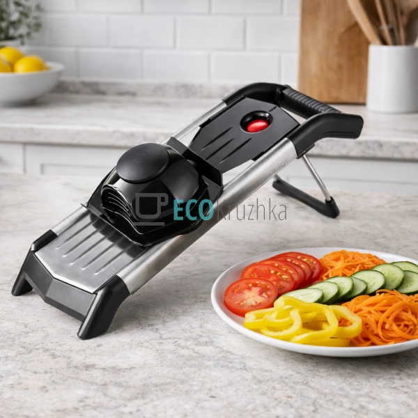 Шатківниця 5 в 1 для овочів металева 40.5 х 13.5 х 14.5  ...