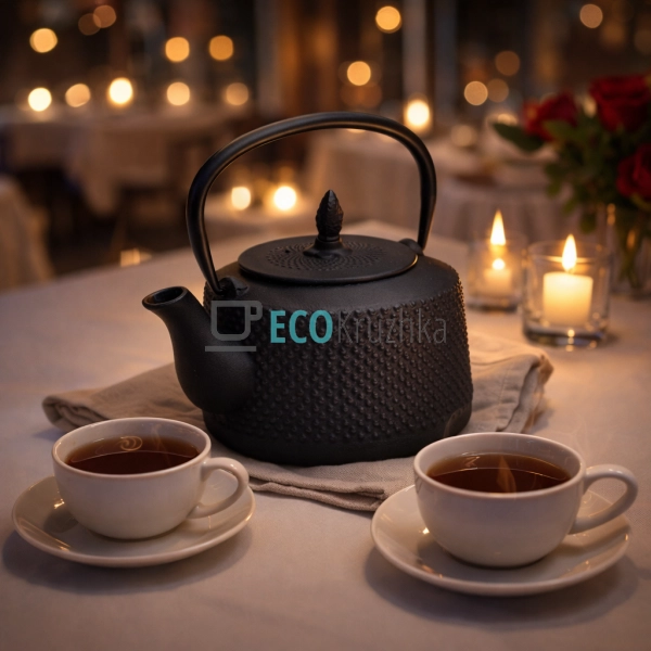 Чавунний чайник заварювальний 1 л (KM-4833)