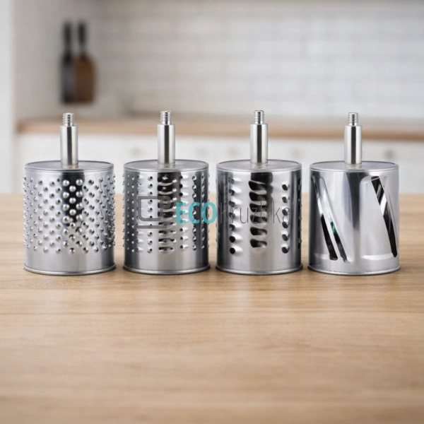 Механічна тертка з нержавіючої сталі 4 в 1 KM-6512