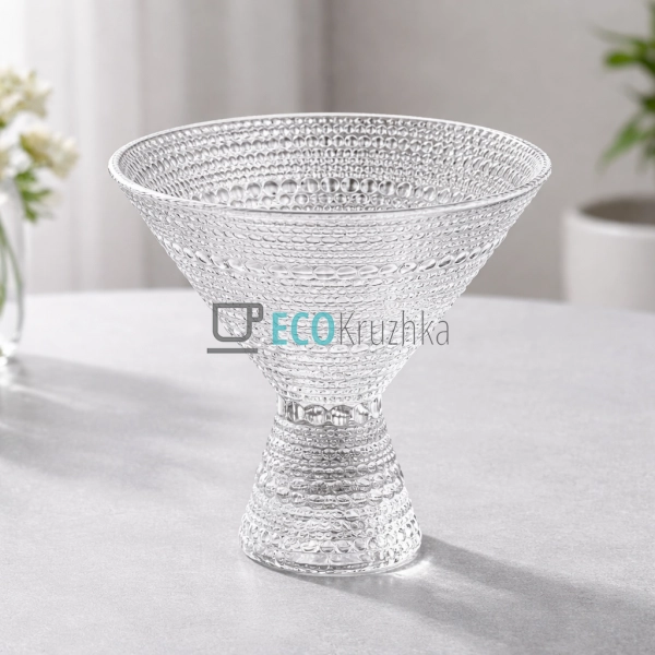 Креманка Ardesto Verbena, 12.8см, скло, прозорий (AR5026 ...