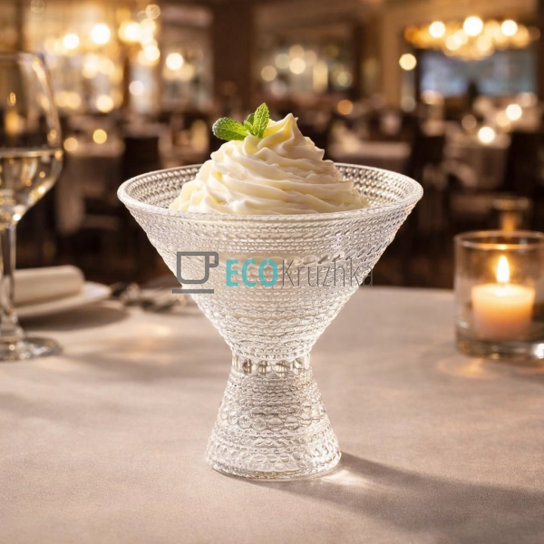 Креманка Ardesto Verbena, 12.8см, скло, прозорий (AR5026 ...