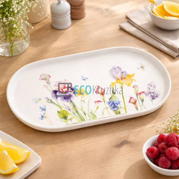 Порцелянове овальне блюдо дл ... Порцелянове овальне блюдо дл ...