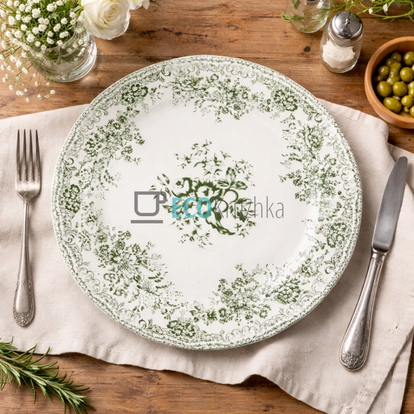 Порцелянова десертна тарілка ... Порцелянова десертна тарілка ...