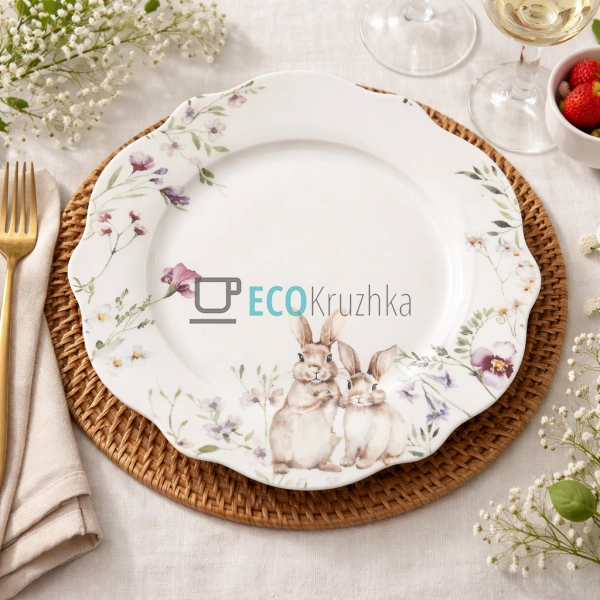 Порцелянова обідня тарілка 2 ... Порцелянова обідня тарілка 2 ...