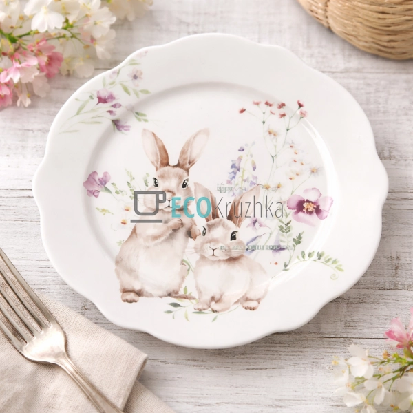 Порцелянова обідня тарілка " ... Порцелянова обідня тарілка " ...