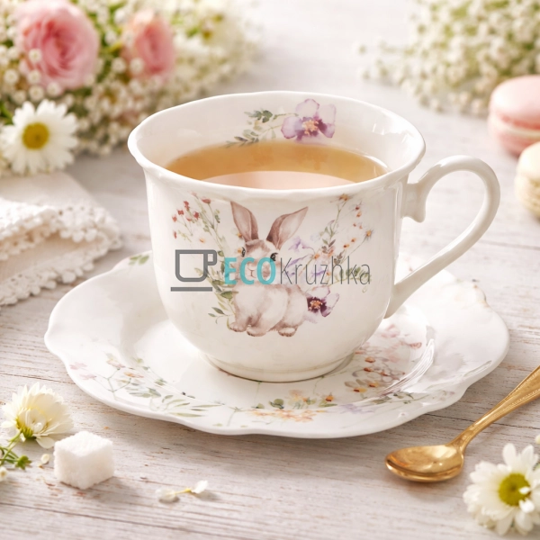 Порцеляновий чайний сервіз " ... Порцеляновий чайний сервіз " ...