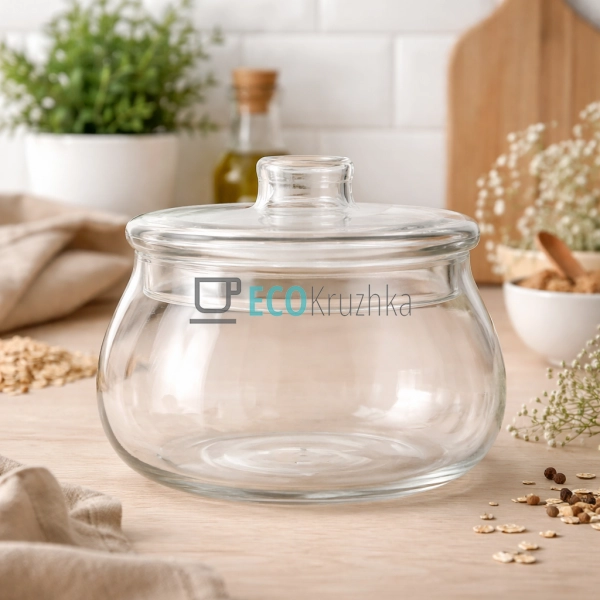 Цукорниця Ardesto, 500 мл, боросилікатне скло (AR2602SP)