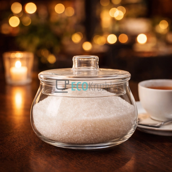 Цукорниця Ardesto, 500 мл, боросилікатне скло (AR2602SP)