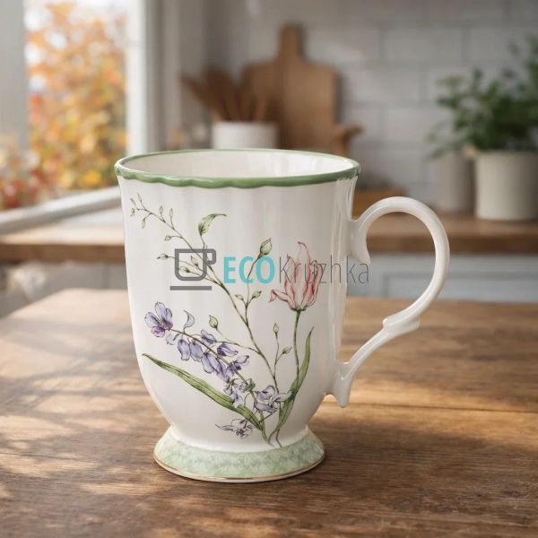 Порцелянова чашка 380 мл Wisteria Garden (498-332)