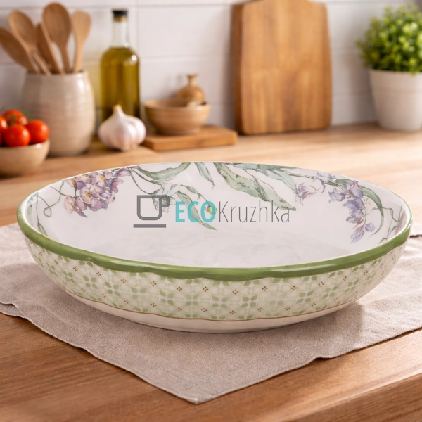Салатниця фарфорова 900 мл Wisteria Garden (498-338)
