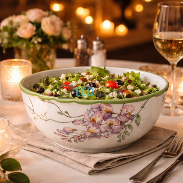 Піала порцелянова 600 мл Wisteria Garden (498-337)