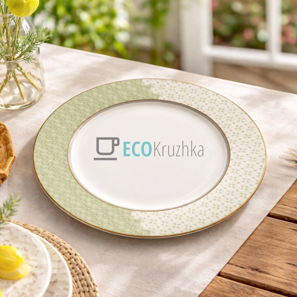 Фарфорова тарілка 26.8 см Wisteria Garden (498-340)